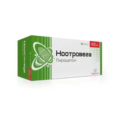 Ноотровега капс 400мг №60