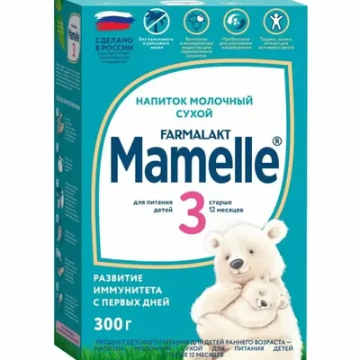 Сухая молочная сместь Mamelle 3 300г