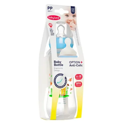 Бутылочка с антиколиковым клапаном Baby Land 240мл 305