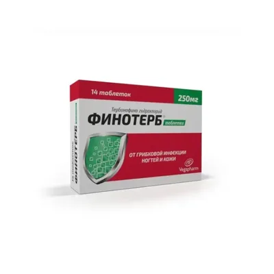 Финотерб тб 250мг №14