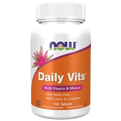 Now Мультивитамины Daily Vits таб №100