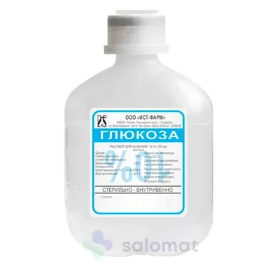 Глюкоза 10% 250мл тдж
