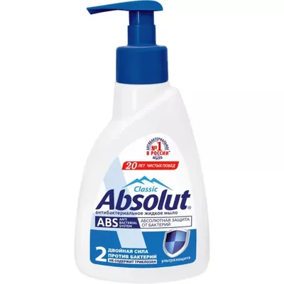 Мыло жидкое Absolut ABS антивирусное 250мл