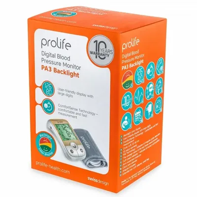 Тонометр автомат Prolife PAJ Backlight