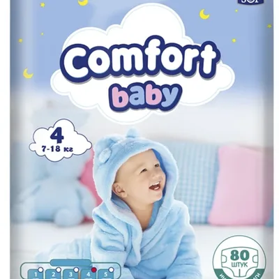 Подгузники Comfort Baby 4 №80