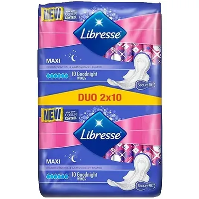 Прокладки Libresse Maxi Ночные №20