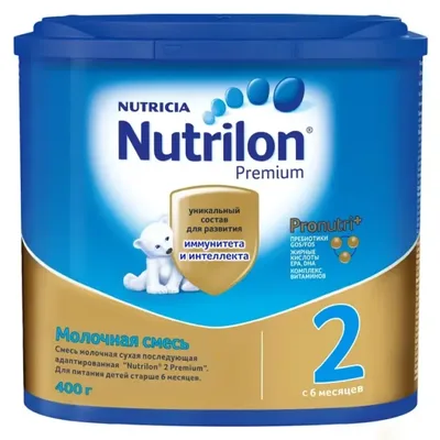 Сухая молочная смесь Nutrilon 2 400гр