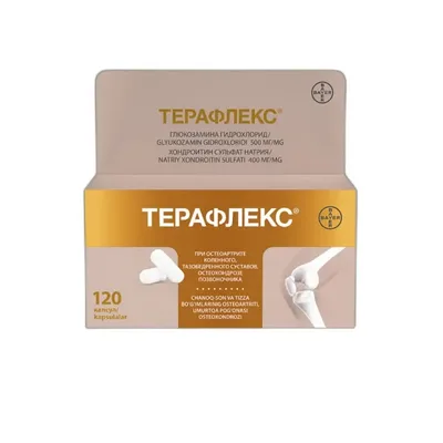 Терафлекс капс 400мг/500мг №120