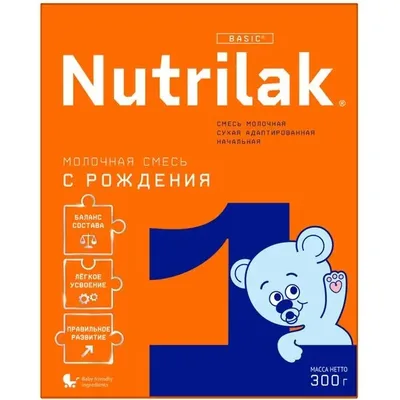 Сухая молочная смесь Нутрилак 1 300г