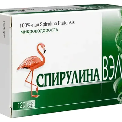 Спирулина ВЭЛ тб №120