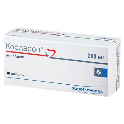 Кордарон тб 200мг №30