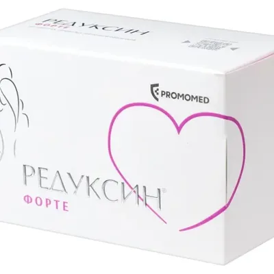 Редуксин форте тб 850мг+10мг №60
