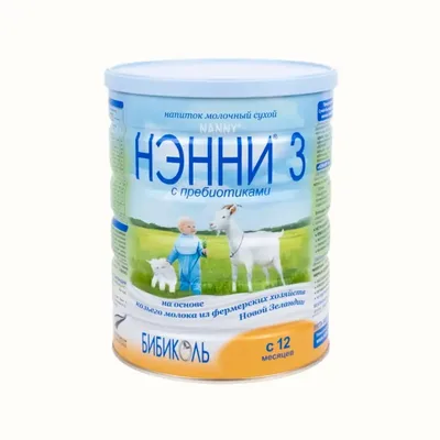 Сухая молочная смесь НЭННИ 3 800г