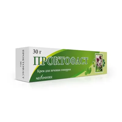 Проктофаст крем 25г туба