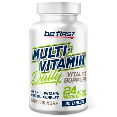 Мультивитамины для жизненного тонуса Be First Multivitamin Daily №90