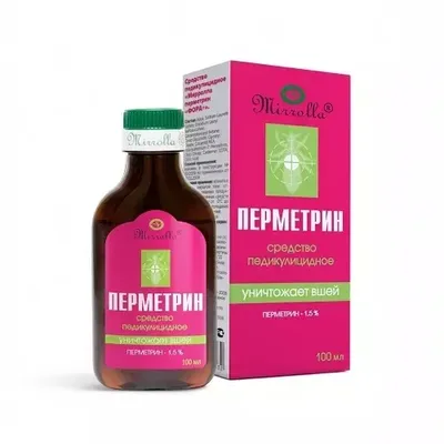 Перметрин Фора+ педикулицидное с-во 1,5% 100мл