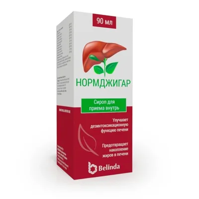 Нормджигар сироп 90мл