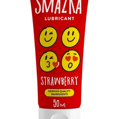 Лубрикант вкусом Клубника SMAZKA Strawberry 50мл
