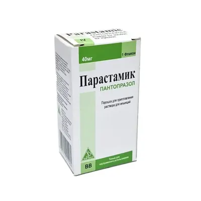 Парастамик пор 40мг №1 фл