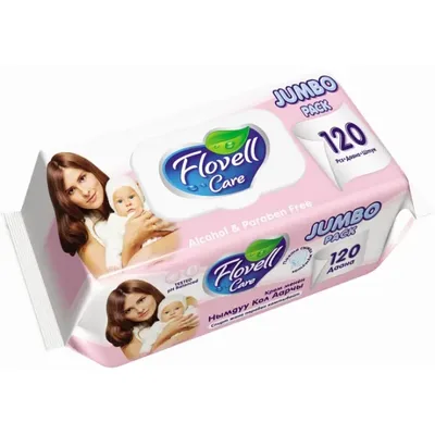 Влажные салфетки Flovell №120