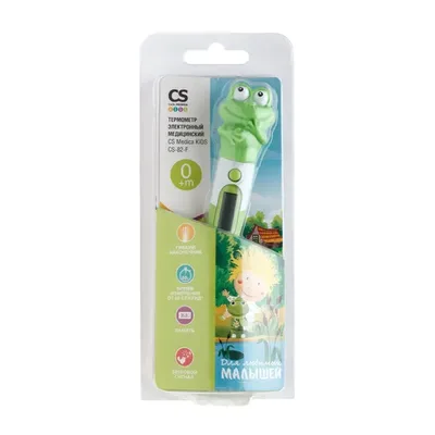 Термометр электронный CS Medica Kids CS-82-F Лягушка