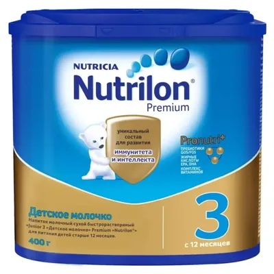 Сухая молочная смесь Nutrilon 3 400гр