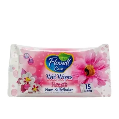 Влажные салфетки Flovell Care №15