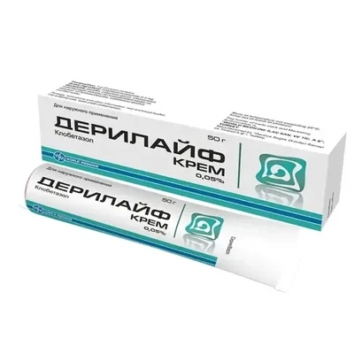 Дерилайф крем 0,05% 50г туба