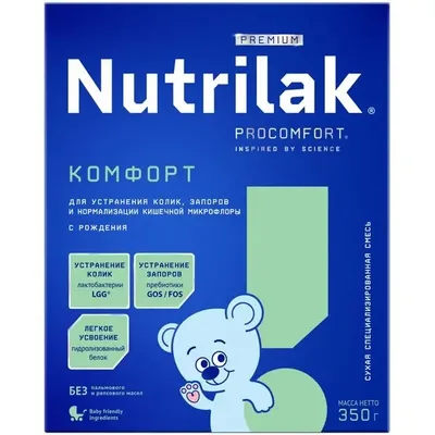 Сухая молочная смесь Нутрилак Premium Комфорт 350г