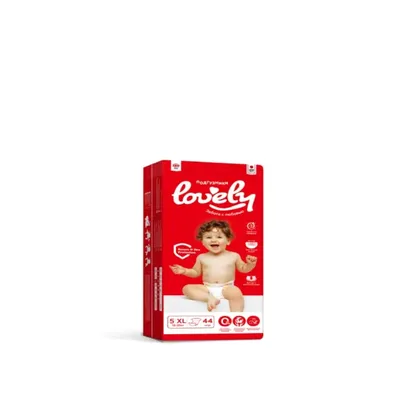 Подгузники Lovely 5 Xlarge 44шт + Подарок