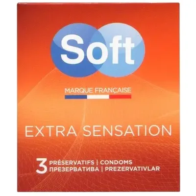 SOFT Презерватив EXTRA SENSATION №3