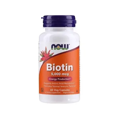 Now Biotin 5000мкг капс №60