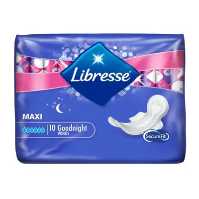 Прокладки Libresse Maxi Ночные №10