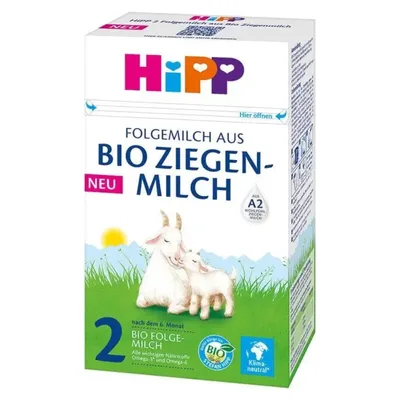 Сухая молочная смесь Hipp -2 Bio ziegenm 400гр