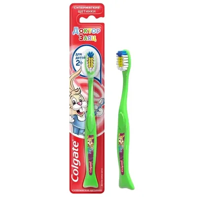 Зубная щетка Colgate Для Детей 2+ Доктор Заяц