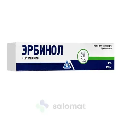 Эрбинол крем 1% 30г